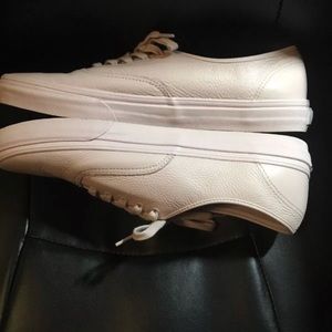 VANS Sepia Rose/Pink Leather MENS SIZE 12